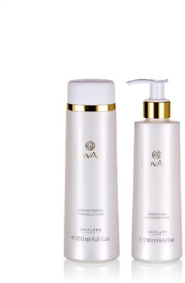 

Oriflame Sweden NovAge Ultimate Lift Combo ( Cleansing Milk, Toning Lotion)(Set of 2)