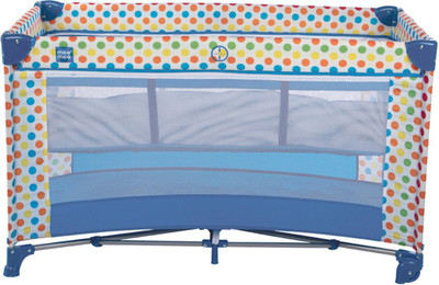 

MeeMee Compact 2 in 1 Play Pen & Crib (Blue) Cot(Blue)
