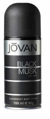 Jovan Black Musk Deodorant Body Spray For Men 150ML Deodorant Spray  -  For Men(150 ml)
