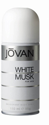 

Jovan White Musk Deodorant Body Spray For Men 150ML Deodorant Spray - For Men(150 ml)
