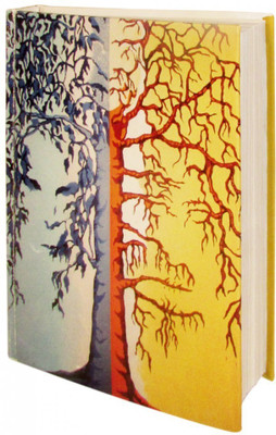 

Indha Craft A5 Diary(Indha Multicolor Tree Print Recycle Paper Diary, Multicolor)