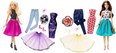 

Barbie Mix N Match Doll Assortment(Multicolor)