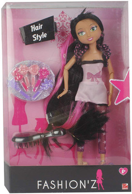 

Hamleys Fashionz Chic Hair Style Dolls(Multicolor)