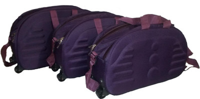 

Swanij Duffle_Purple Duffel Strolley Bag(Purple)