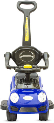 

Baybee Sterling Ride On Push Car Toy I No batteries, Gears, or Pedals,Twist, Turn Push Car Toy for endless fun I Suitable For Boys & Girls Car Non Battery Operated Ride On(Blue)