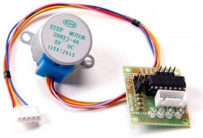 

KitsGuru 5V Stepper Motor 28BYJ-48 With Drive Test Module Board ULN2003 5 Line 4 Ph Electronic Components Electronic Hobby Kit