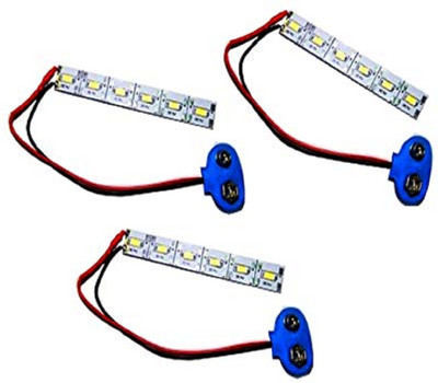 

SunRobotics 9V Battery Snap Cap with 5w white smd led strip 3 pcs Electronic Components Electronic Hobby Kit