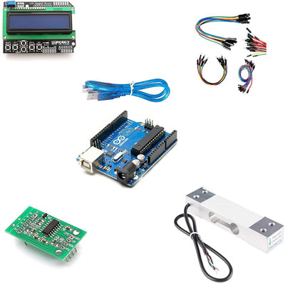 

SunRobotics Weight scale Load Cell High Precision ADC Ready to Use DIY Kit With User Manual Electronic Components Electronic Hobby Kit