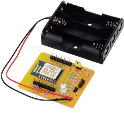 

KITSGURU Esp8266 ESP-12 wifi module esp8266 serial wifi coexistence full AP test board Electronic Components Electronic Hobby Kit