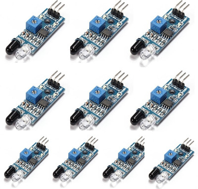 

TechWiz 10 Pcs X Infrared IR Proximity Sensor Educational Electronic Hobby Kit