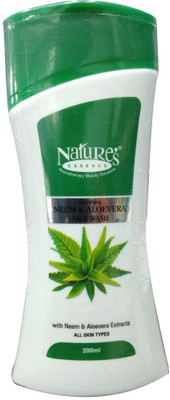 

Nature's Neem & Aloevera Face Wash(200 ml)