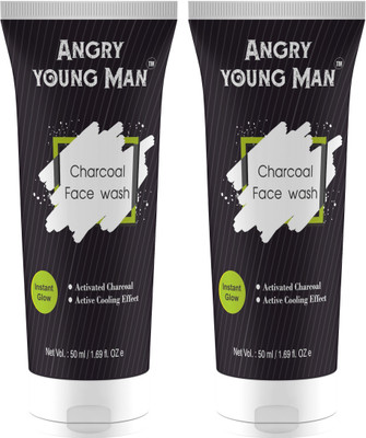 

Angry Young Man Charcoal Face Wash ( 50 ML X 2 ) Face Wash(100 ml)