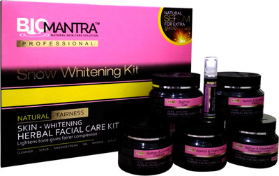 

Biomantra SNOW WHITENING FACIAL KIT 312G 312 g(Set of 6)