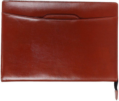

Accezory LEATHERITE DOCUMENT FOLDER(Set Of 1, Brown)