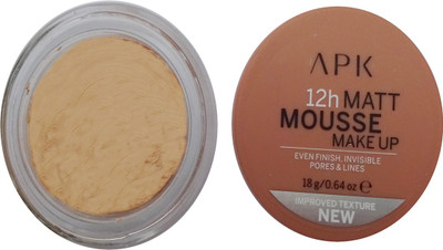 

KASCN ORIGINAL HIGH QUALITY 12H MATTE APK MOUSSE MAKEUP EVEN FINISH INVISIBLE PORES AND LINES FOR ALL SKIN TONE Foundation(SKIN COLOR)