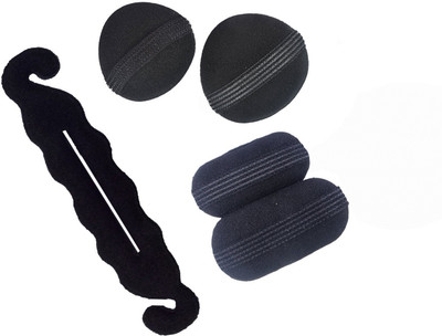

NERR hair accessories tool set of 5 colour Black Hair Accessory Set (Black) Hair Accessory Set(Black)