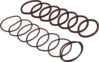 

Accessorize MN-48632920001 Rubber Band(Brown)