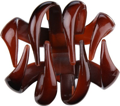 

Accessorize MN-48634020001 Banana Clip(Brown)