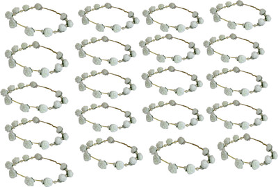 

GROUP Combo of White Floral Tiara Head Band(White)