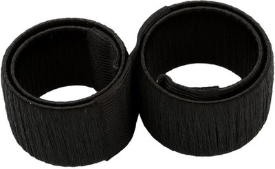 

Confidence Hair Accessories Donut Bun Maker Sweet French Roller Hair Band Set Of 2 Pcs (Black) Hair Accessory Set(Black)