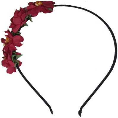 

NERR Hair Accessories For Women Head Band, Hair Band (flowers) Hair Clip (Multicolor) Hair Clip(Red)