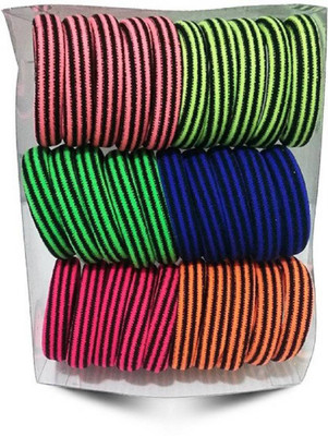 

Glorist Multicolour Lining Original Rubber Hairbands - Set Of 30 Pcs. Rubber Band (Multicolour) Hair Band(Multicolor)