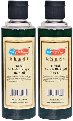 

Khadi Mart Herbal Amla & Bhringraj Hair Oil(420 ml)