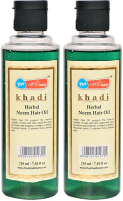 

Khadi Mart Herbal Neem Hair Oil(420 ml)