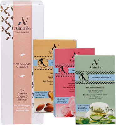 

Alainne After Hair remover Combo Kit 250gm Spray(250 g, Set of 4)