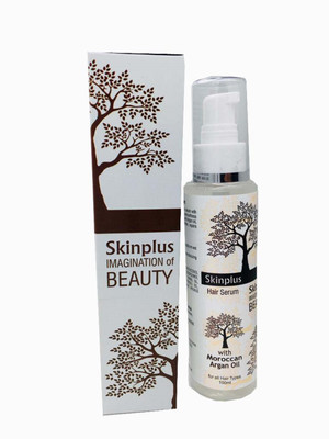 

SKINPLUS Hair Serum With Moroccan Argan - Instant Smoothing For Straightening, Frizzy Hair And Dry Hair For Women 100Ml(100 ml)