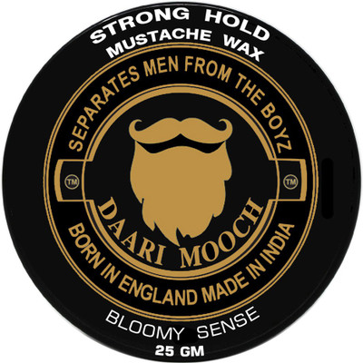 

Daarimooch bloomy sense(25gm) strong hold mustache wax Beard Cream(25 g)