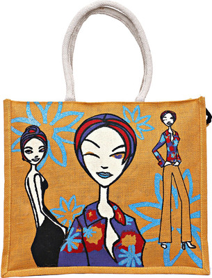 

Maitri Enterprises Tote(Beige)