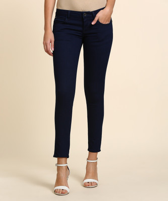 Wrangler Skinny Women Dark Blue Jeans