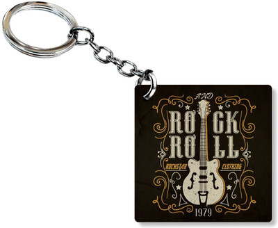 

Diagon Alleys Rock And Roll design Key Chain