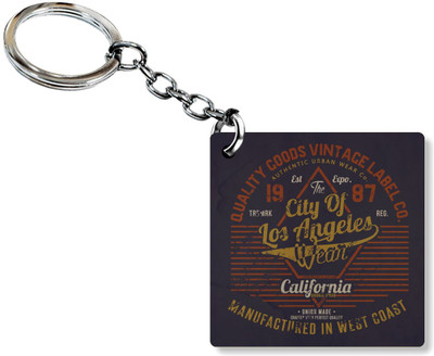 

Diagon Alleys City Of Los Angeles Wear Design Key Chain