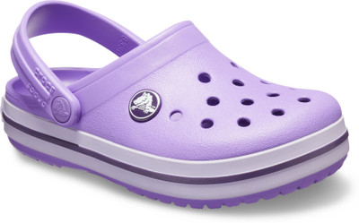 

Crocs Boys & Girls Slip-on Clogs(Purple, Black