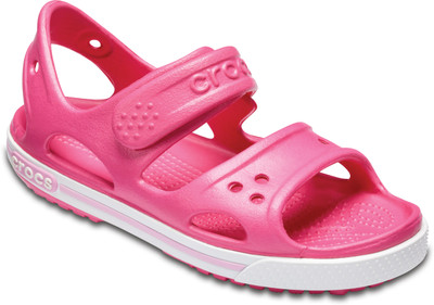 

Crocs Boys Velcro Sports Sandals(Pink, Black