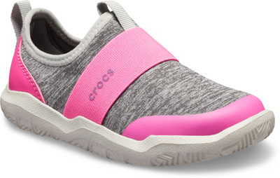 

Crocs Boys Slip on Loafers(Pink, Grey