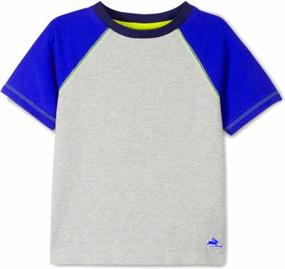 

Cherry Crumble California Girls Solid Cotton T Shirt(Grey, Pack of 1, Gray;royal
