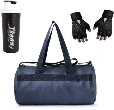 

Vellora High Quality Gym Bag And Gym Glove With Thunder Boost Shaker Wrist Support Combo Gym & Fitness Kit
