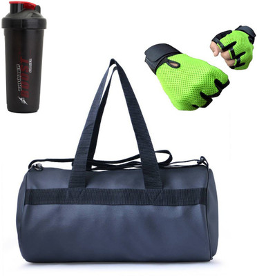 

Vellora High Quality Gym Bag And Gym Glove With Thunder Boost Shaker Wrist Support Combo Gym & Fitness Kit