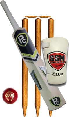 

PARADISE COLLECTION PC SPORTS [ KASHMIR WILLOW BAT, 1BALL, 3 WICKET]] Cricket Kit (Bat Size: 6 (Age Group 11 - 13 Years)) Cricket Kit