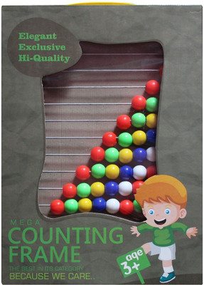 

Toyswala Mega Counting Abacus Frame for Kids(Multicolor)