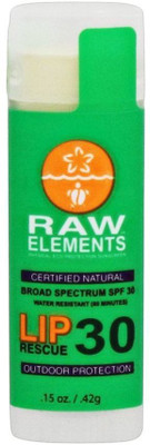 

Raw Elements Lip Balm Rescue Broad Spectrum 30 Spf NA(Pack of: 1, 4 g)
