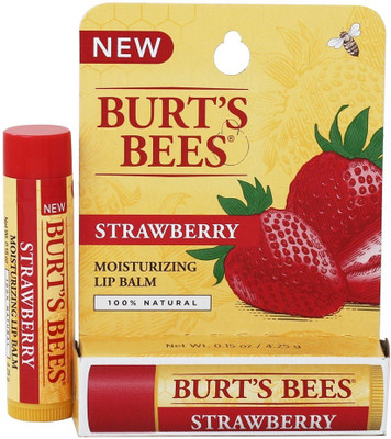 Burt's Bees Moisturizing Lip Balm Strawberry Strawberry(Pack of: 1, 4 g)