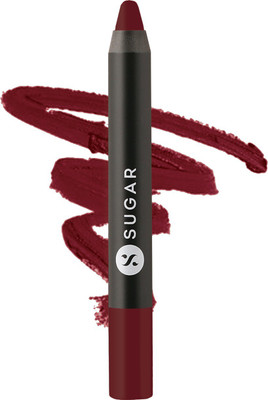 

Sugar MATTE AS HELL CRAYON LIPSTICK - 03 Poison Ivy (Wine(03 Poison Ivy (Wine), 4.2 ml)