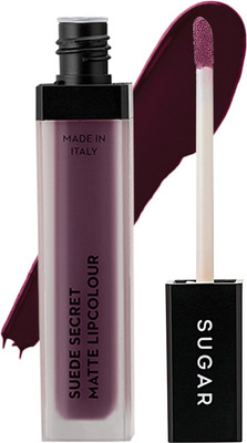 

Sugar Suede Secret Matte Lipcolour 03 Velvet Violet(Dark Raspberry, 6 ml)