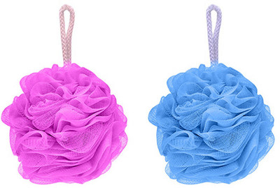 

Majik Loofah(Pack of 2), Blue;pink