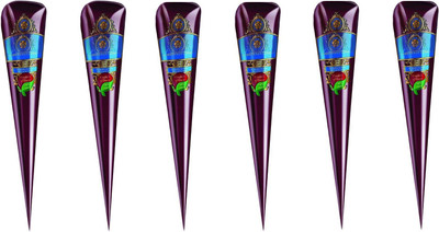 

Goyal Traders Super Herbal High Quality Mehendi Cone (6 Pcs ) Natural Mehendi(Pack of 6)