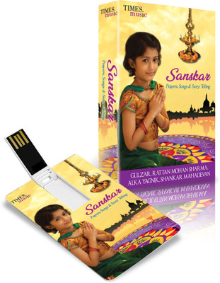 

Music Card - SANSKAR Pendrive Standard Edition(Hindi - Shankar Mahadevan, S. P. Balasubramaniam, Uma Mohan, Sanjeev Abhyankar, Gulzar, Alka Yagnik, Eshwari Pandit, Sneha Suresh & Ankita Joshi, Harish Bhimani, Rattan Mohan Sharma, Shaan, Ritika Sahni, Kapi